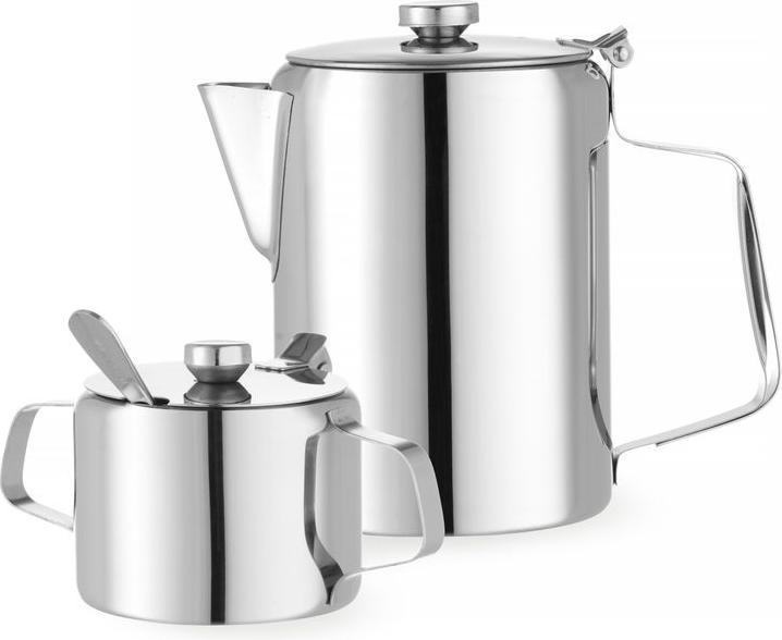 Actual product image Hendi Sugar bowl with hinged lid- (0.30 l)