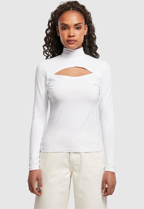 Image du produit Urban Classics Manches longues à col roulé avec découpes pour femmes (4XL)