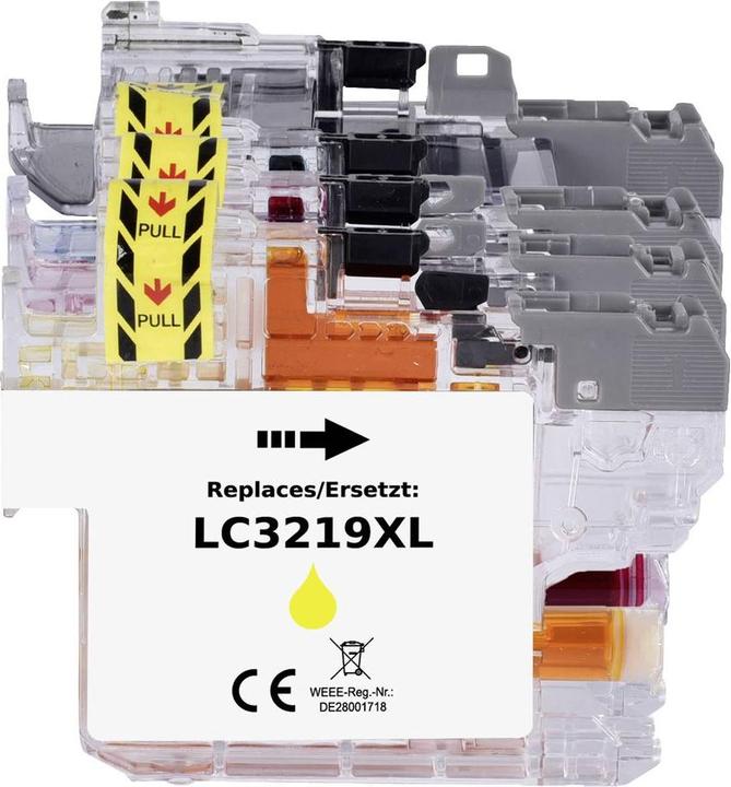 Immagine prodotto Renkforce La confezione combinata di inchiostro sostituisce Brother LC-3219XL BKCMY (LC3219XLVALDR) Compa (M, FC, C, Y)