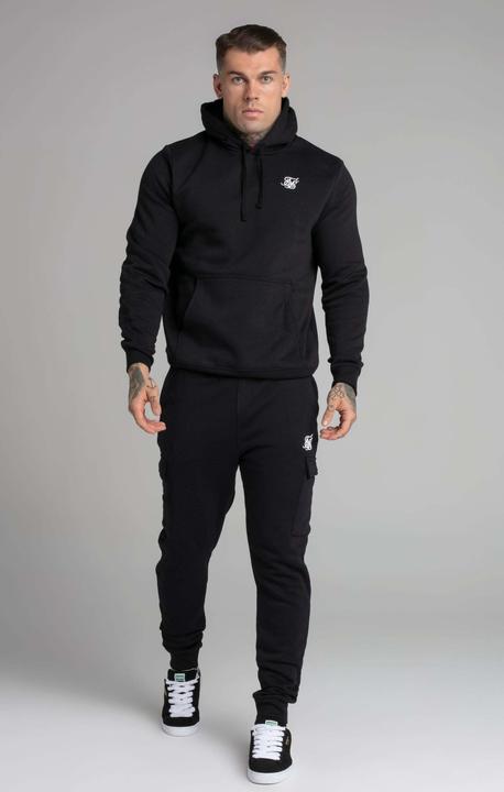 Image du produit Siksilk Sweat à capuche Black Essential Overhead Hoodie (L)