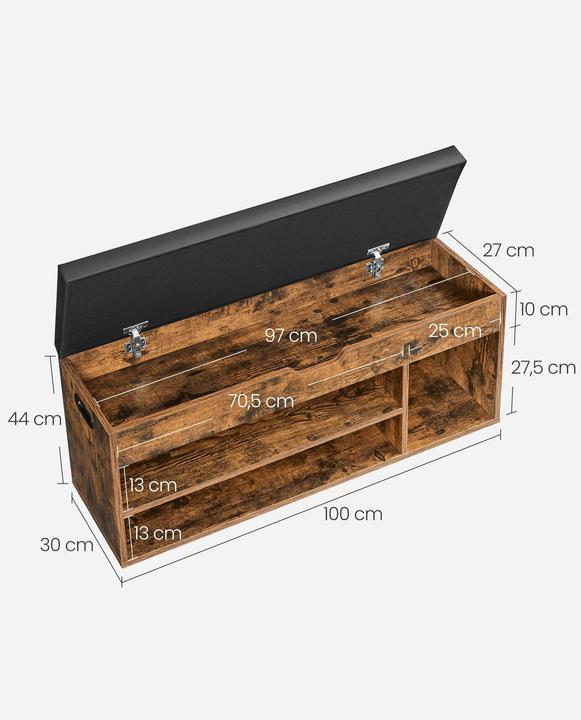 Immagine prodotto Vasagle Benchy (100 x 30 x 44 cm)