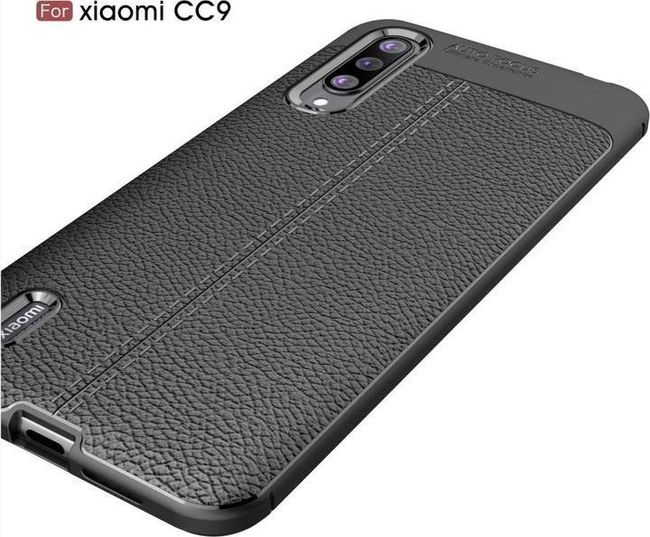 Produktbild Screenguard Xiaomi Mi 9 Lite Hülle Leather Design TPU Cover (Xiaomi Mi 9 Lite)