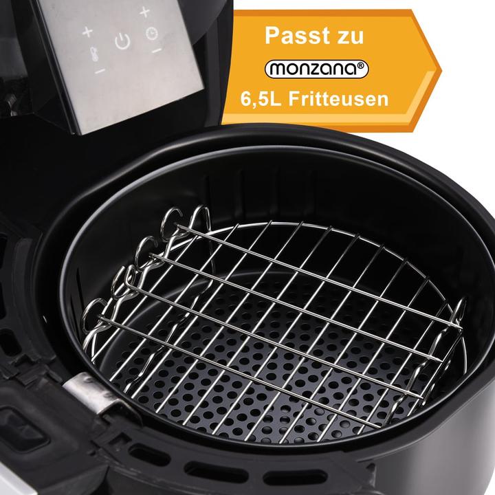 Actual product image Monzana Hot air fryer set 9 pcs.