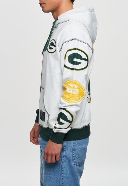 Produktbild Recovered Re:covered Fleece Hoody - INK DYE Green Bay Packers - XL (XL)
