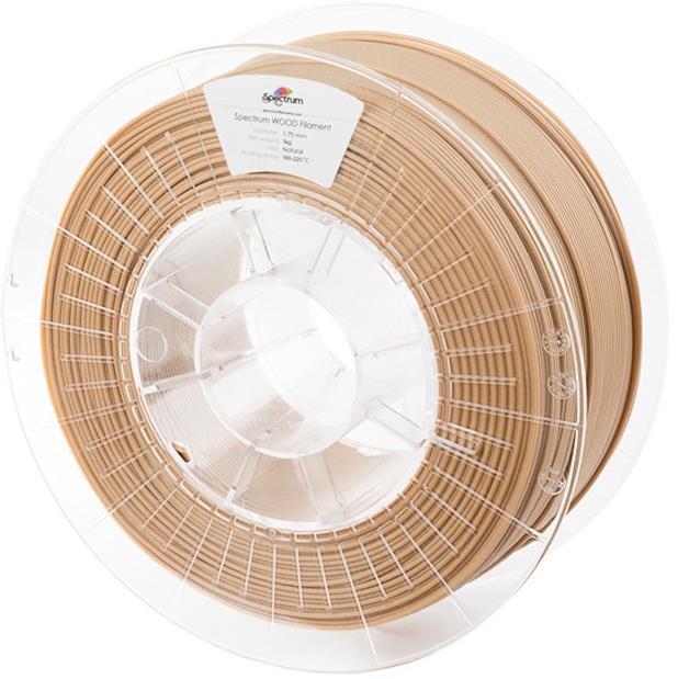 Actual product image Filament Wood (PLA, 1.75 mm, 1000 g, Brown)