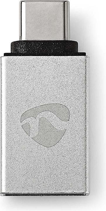 Nedis Adattatore USB- USB 3.1- USB Tipo-C maschio- USB-A femmina- 5 Gbps- Nichelato- (USB 3.2 Gen 1)