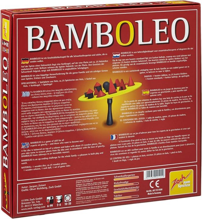 Immagine prodotto Zoch Bamboleo (Tedesco, Francese, Italiano, Inglese)