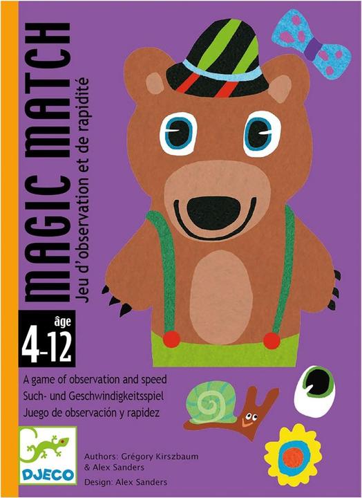 Image du produit Djeco Jeu de cartes Magic Match (mult)