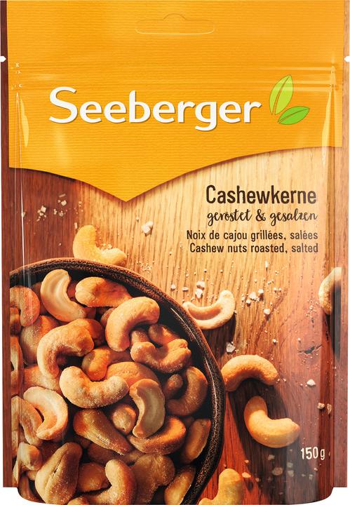 Seeberger Cashew nuts roasted, salted (150 g)