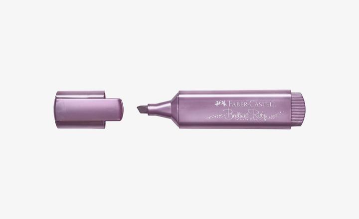 Image du produit Faber-Castell TEXTLINER 46 - Métallique (DAA274, 5 mm, 10 x)