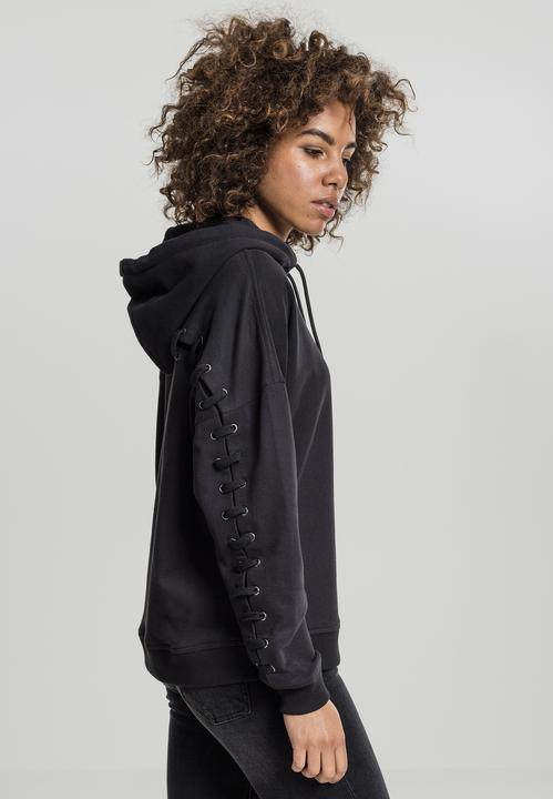 Immagine prodotto Urban Classics Felpa con cappuccio da donna allacciata (XS)
