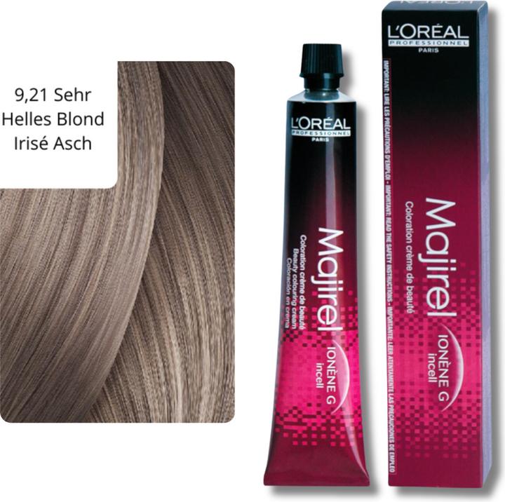 Actual product image L'Oréal Professionnel Majirel (9/21 Very Bright Blonde Irisé Ash)