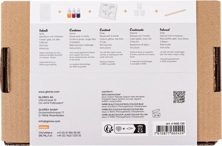 Image du produit Glorex Kit créatif "Moulage de savon