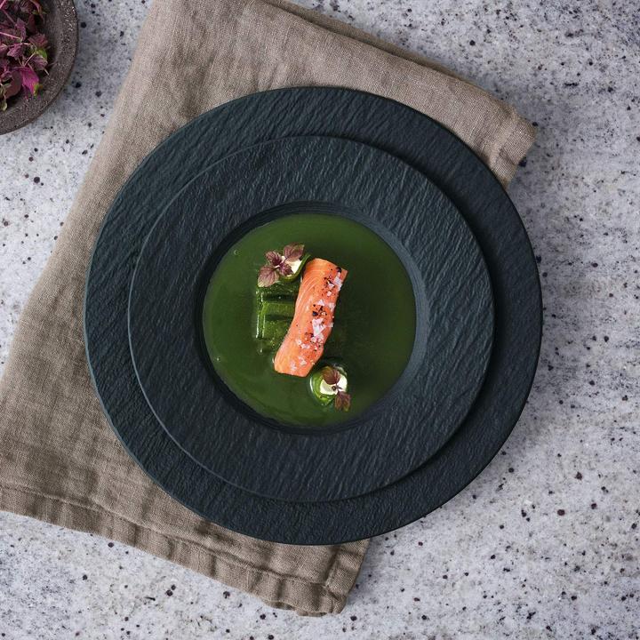 Actual product image Villeroy & Boch Square dinner plate Manufacture Rock (1 x, 28 cm)