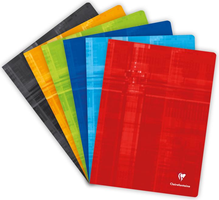 Actual product image Clairefontaine Notebook with ruler (A4+, Special ruling, Soft cover)