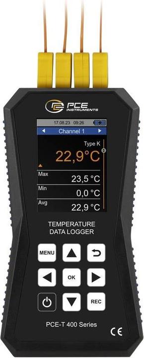 Immagine prodotto PCE Instruments PCE-T 420 PCE-T 420 data logger di temperatura Variabile misurata Temperatura (Termometro)
