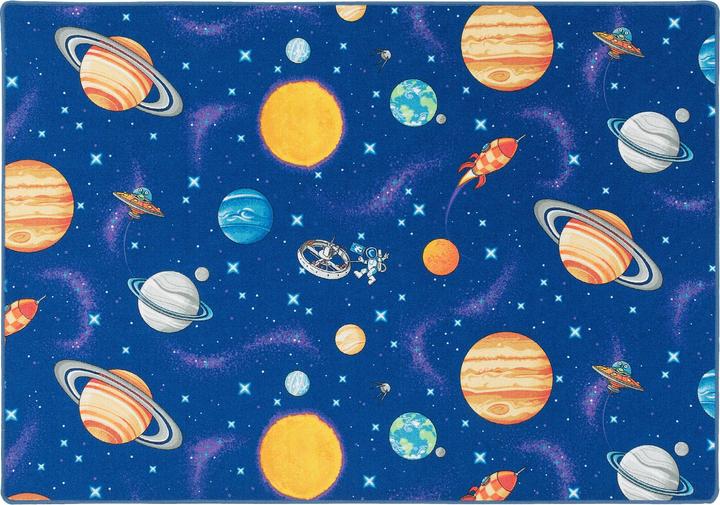 Produktbild Snapstyle Kinder Spiel Teppich Weltall (133 x 133 cm)