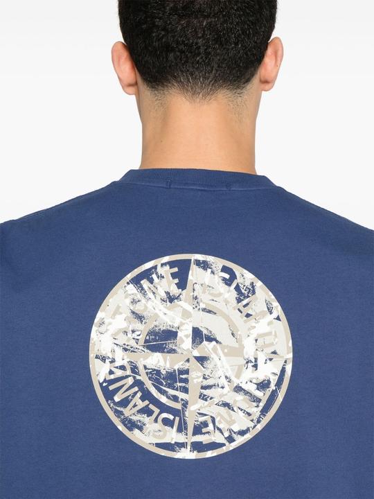 Image du produit Stone Island T-shirts And Polos Blue (M)