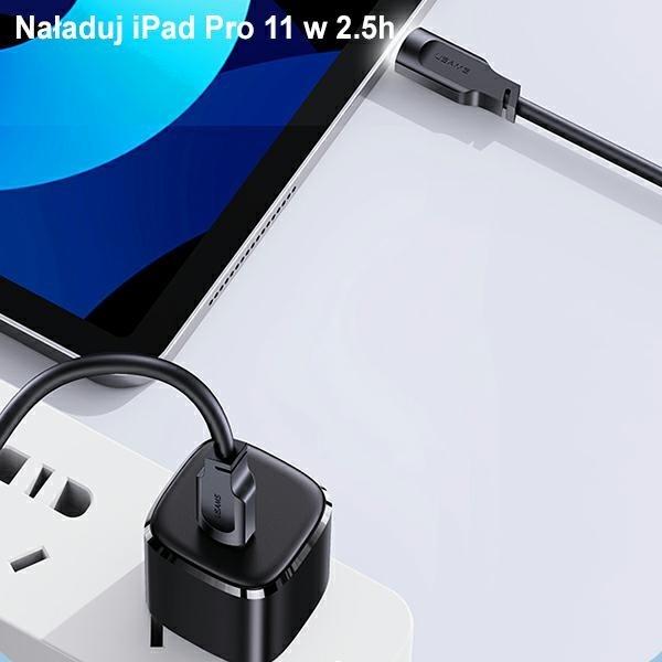 Actual product image Usams Charging Cable Type-C to Type-C - White (1.20 m)