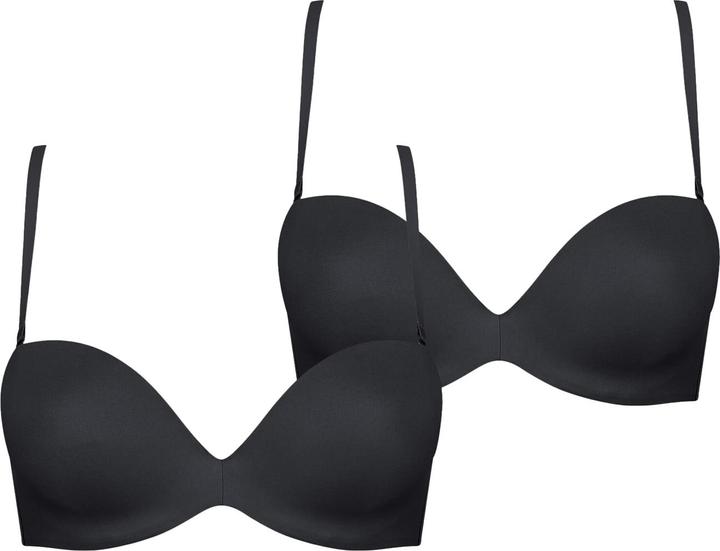 Immagine prodotto Triumph Reggiseno Stepy Soft con ferretto (70 A, Confezione da 2)