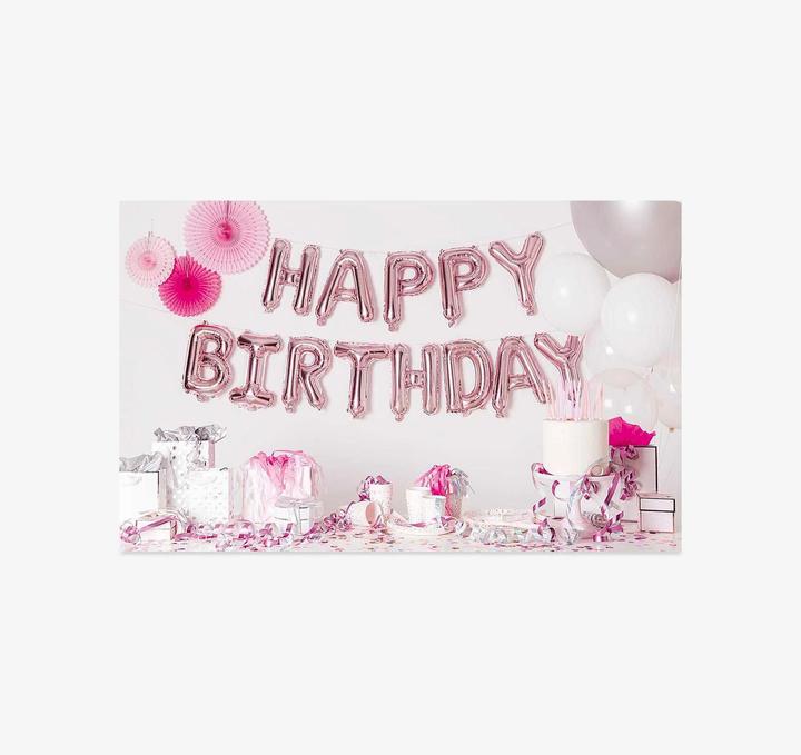 Produktbild Paper Poetry Folienballon Happy Birthday (13 x)