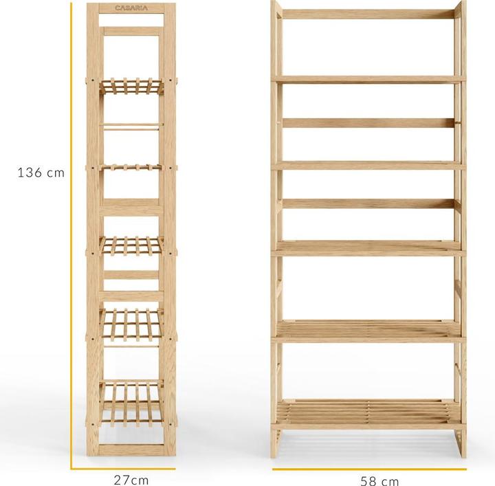 Image du produit Casaria Öland (136 x 58 x 27 cm)