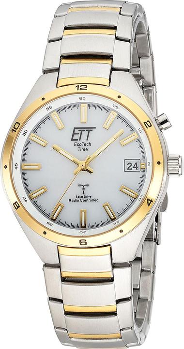 ETT EGS-11443-11M Funkuhr Solar Drive Altai Herrenuhr 41mm 5ATM (Funkuhr, 41 mm)