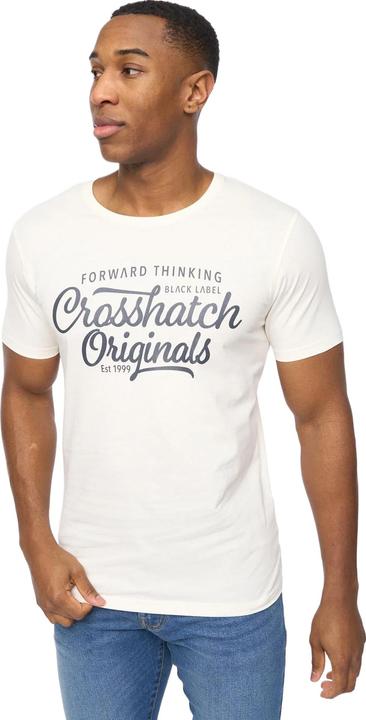 Actual product image Crosshatch Mens Collegetheme Assorted Designs T-Shirt (Pack of 5) (M)