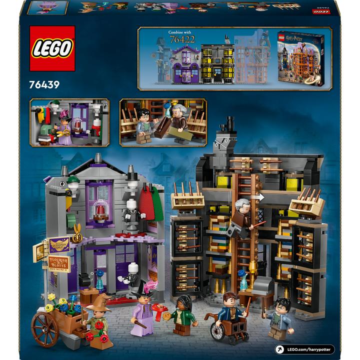 Image du produit LEGO 76439 Costumes Ollivanders™ & Madame Malkin (76439, LEGO Harry Potter)