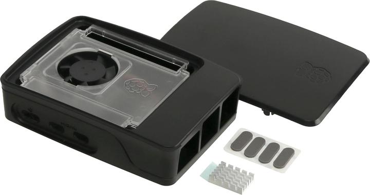 Actual product image Raspberry Pi Official 5 case with fan