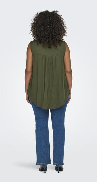 Produktbild Only Normal geschnitten V-Ausschnitt Curve Tank-Top Top (42)