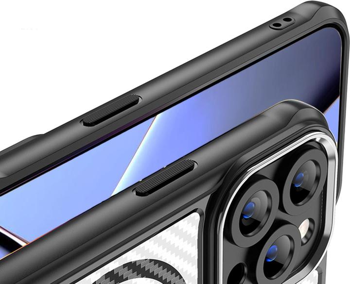 Immagine prodotto OEM Defender Carbon Mag case for iPhone 16 Pro 6,3" black (Apple iPhone 16 Pro)