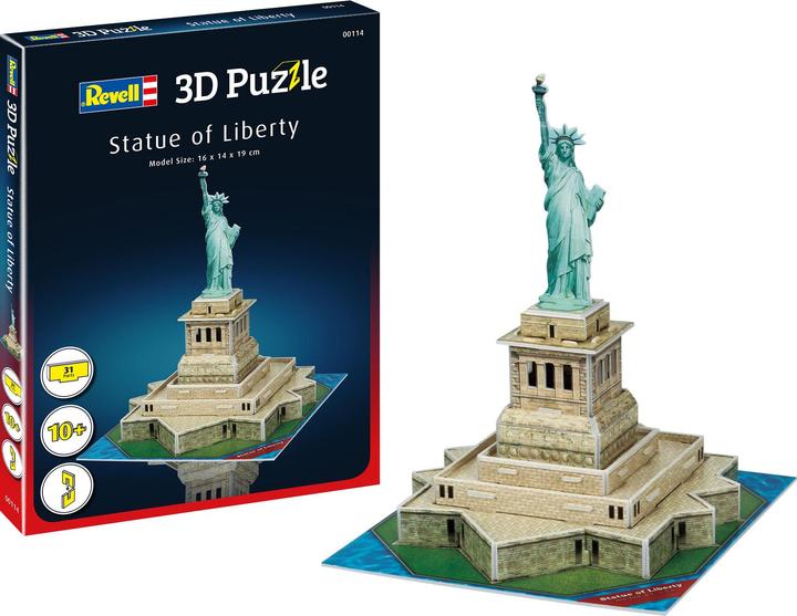 Actual product image Revell Statue of Liberty Mini (31 pieces)