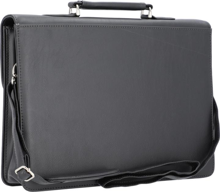Produktbild Alassio Aktentasche "ANZIO", Lederimitat, schwarz