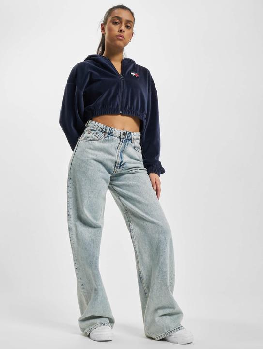 Produktbild Tommy Hilfiger Tommy Jeans Super Crop Velour - 98491 (M)