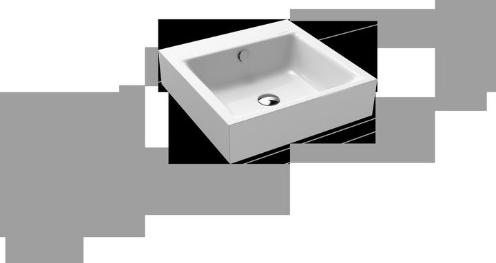 Actual product image Kaldewei Puro Countertop washbasin 3156 460x460x120 mm (582 mm, 561 mm)