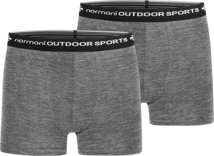 Normani 2er Pack Herren Merino Boxershorts Unterhose - 7692 (3XL, 2er Pack)