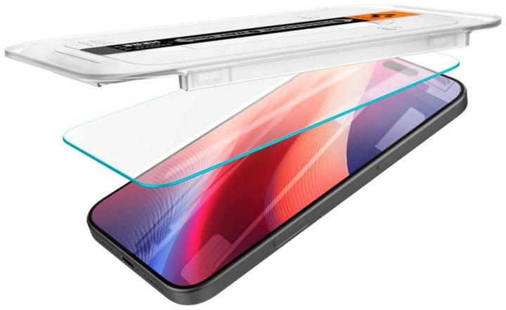 Produktbild Spigen Glas.TR iPhone 16 Pro "EZ FIT" clear szkło hartowane AGL07935 (1 Stück, Apple iPhone 16 Pro)