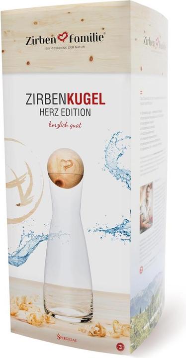 Image du produit ZirbenFamilie Set de boules d'arolle "Édition Coeur