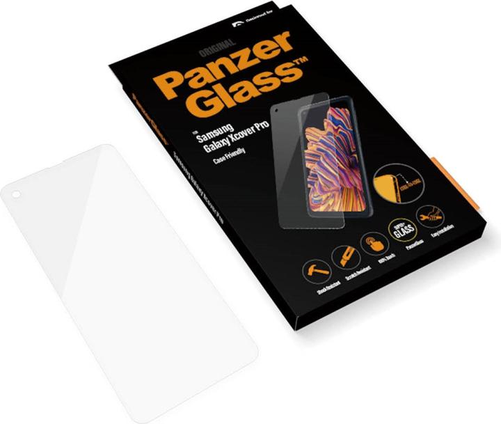 Productafbeelding PanzerGlass Geval Vriendelijk (1 Stuk, Samsung Galaxy Xcover Pro)