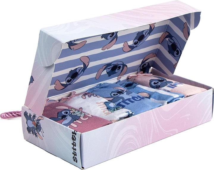 Actual product image Disney Girl's Underwear Set 5 Pieces Stitch (6, 7)