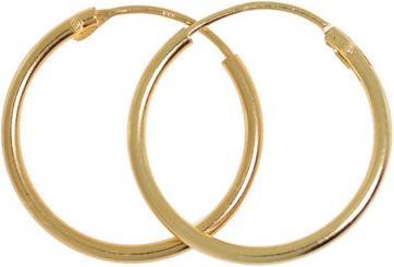 Produktbild Bijouteria Creolen (Silber 925, Gold Beschichtung)