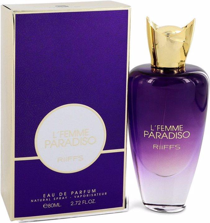 Actual product image Riiffs L’femme Paradiso by Eau de Parfum Spray 80 ml (Eau de parfum, 80 ml)