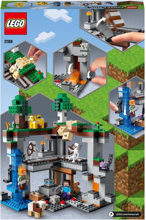 Actual product image LEGO The first adventure (21169, LEGO Minecraft)