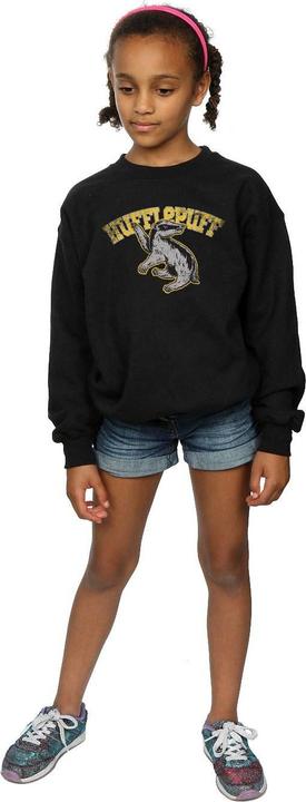 Actual product image Girls Hufflepuff Sweatshirt (152, 158)