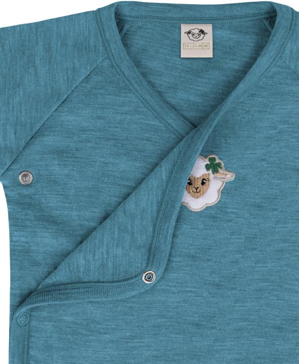 Immagine prodotto Normani Confezione da 2 body per neonato Basic Merino a maniche lunghe con bottoni - 9347 (50)
