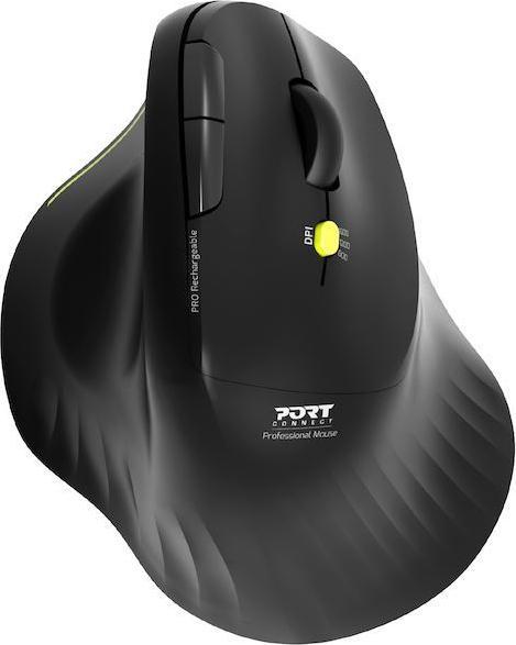 Produktbild Port Designs Mouse Ergo Rechargeable Blth Ergo Soft (Kabellos)