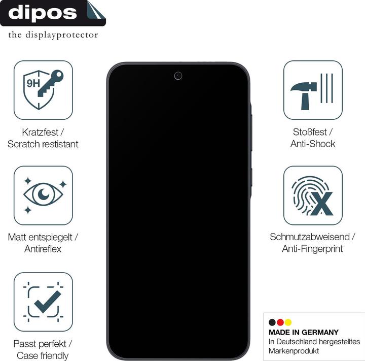 Image du produit Dipos Anti-Shock Film de Protection d’écran Anti-reflet (1 pièce(s), Samsung Galaxy A56)