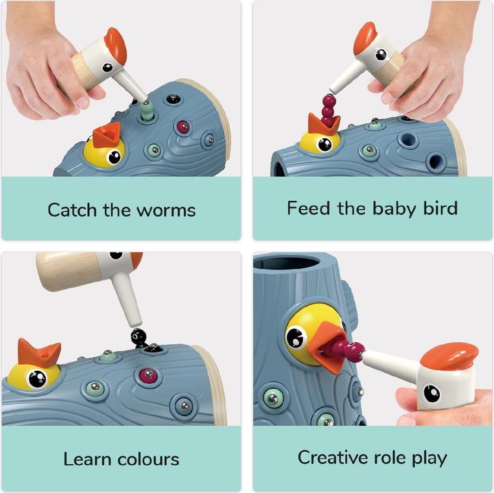Productafbeelding Topbright Toys Voer de specht (Servisch, Kroatisch, Portugees, Engels, Duits, Russisch, Bulgaarse, Ests, Spaans, Pools, Zweeds, Italiaans, Slowaaks, Sloveense, Roemeense, Tsjechisch, Nederlands, Fins, Litouws, Frans)