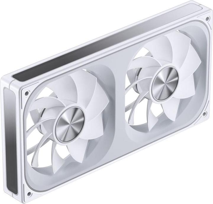 Image du produit Jonsbo ZA-240 Infinity Mirror ARGB Reverse Blade PWM Lüfter - 240mm, weiss (240 mm)